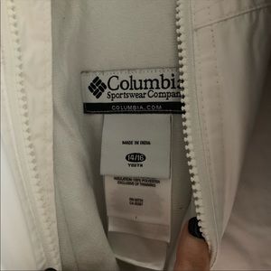 Columbia ski bib. YXL